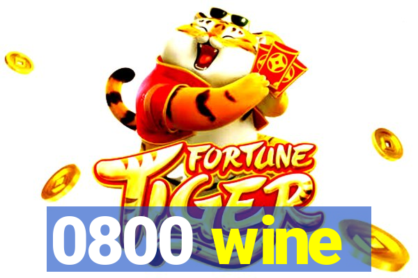 0800 wine